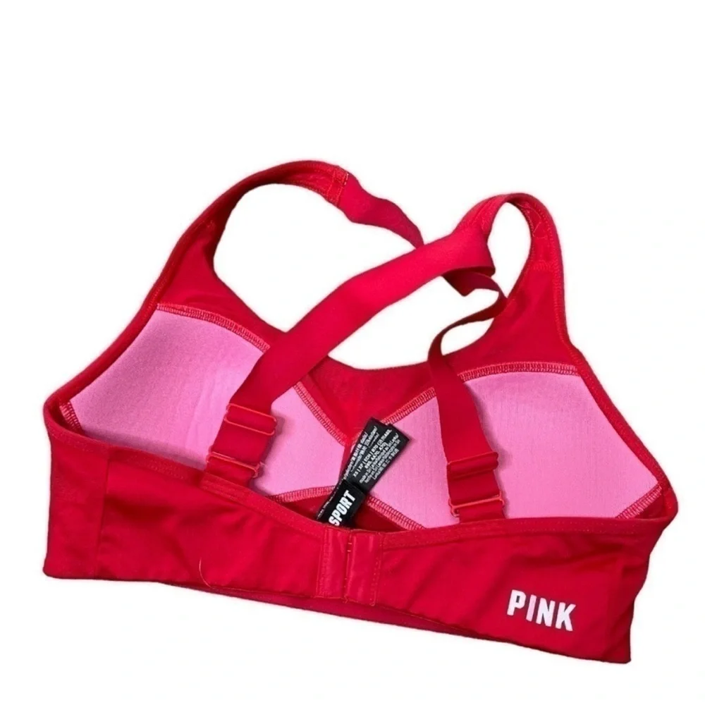 PINK Sport red bra - Picture 1 of 3